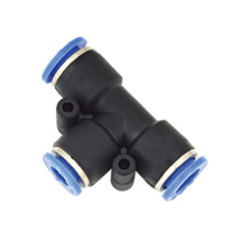 T type PUT fitting pneumatic joint